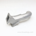 Custom precision casting machined motorcycle exhaust pipe